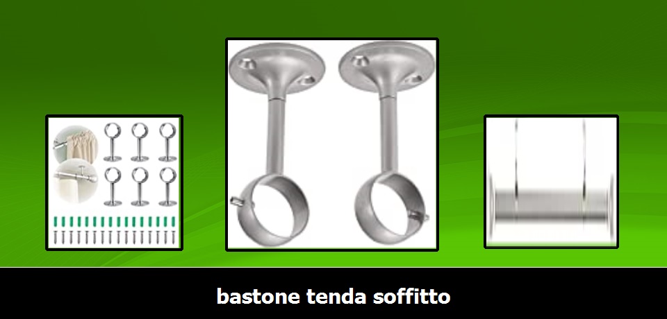 Bastone per tenda da doccia e da porta lunghezza regolabile Basics cromato 60,9-91,4 cm 