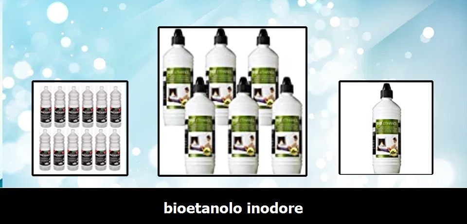 BIOETANOLO LIQUIDO 6 TANICHE DA 10 LITRI ETHALINE