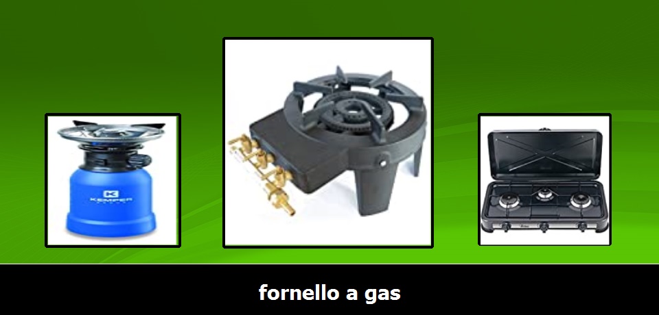 Melchioni Family 118360113 Fornello a Gas 3 Fuochi Minerva 3 