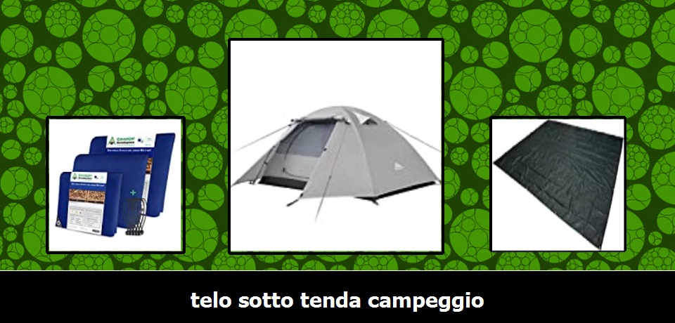 1 Set da campeggio Tenda di sicurezza anti-UV versatile PIC-NIC PARASOLE STUOIA resistente allo strappo 