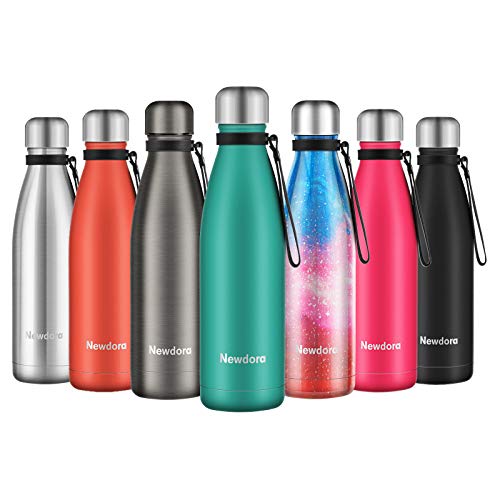Ciclismo Basics Borraccia Termica in Acciaio Inox Scuola 750 ml Campeggio Sport per Bambini 
